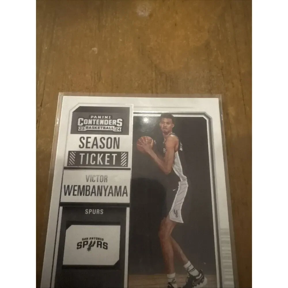 VICTOR WEMBANYAMA RC 2023-24 Panini Contenders #11 MINT - Spurs - Picture 2 of 6